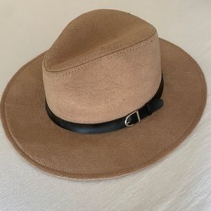 Suede Fedora Hat